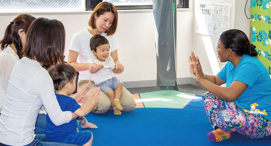 親子で英語の時間を楽しむ